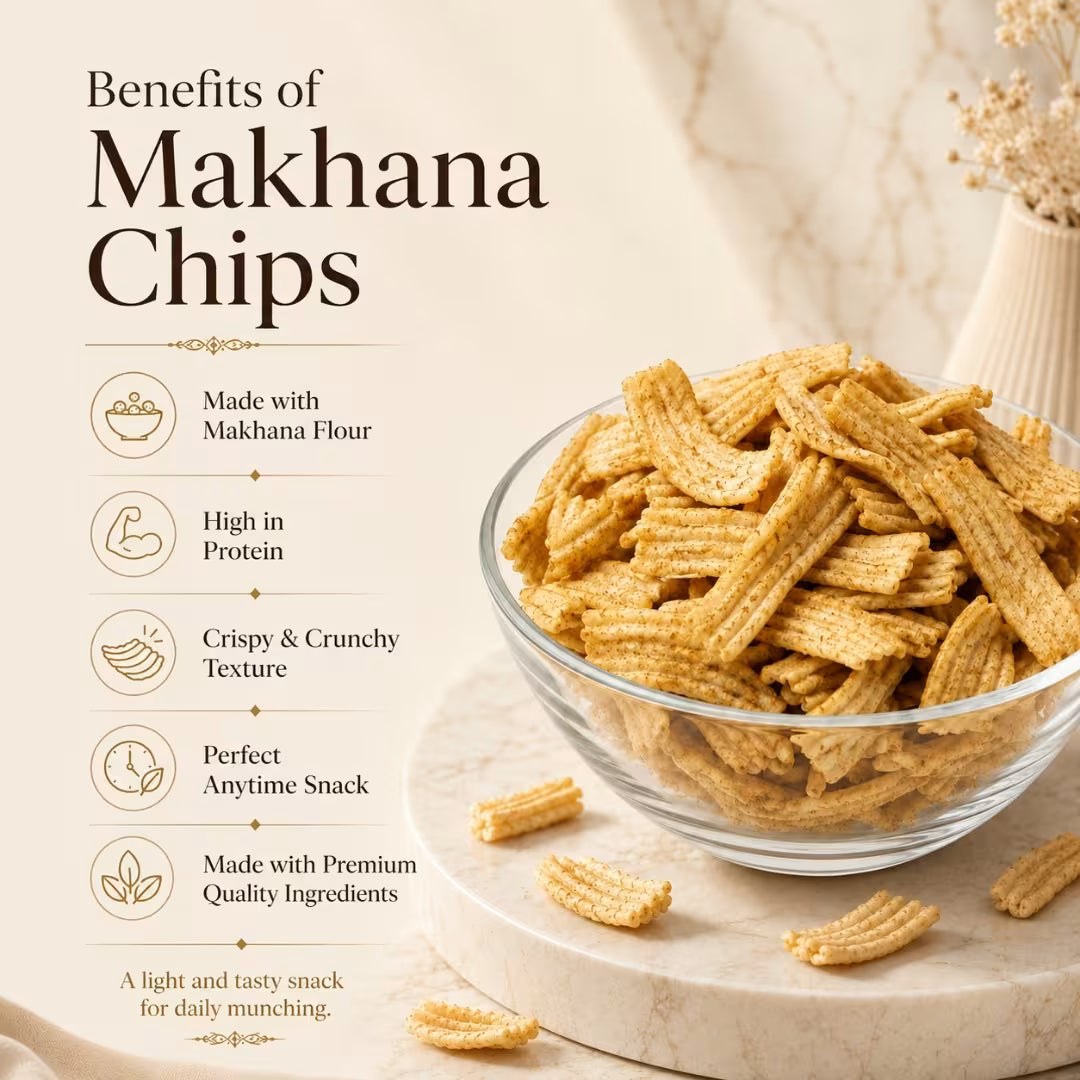 Pudina Makhana Chips