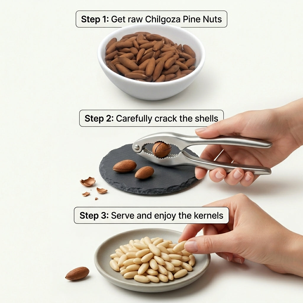 Drazzel Pine nuts( with shell)