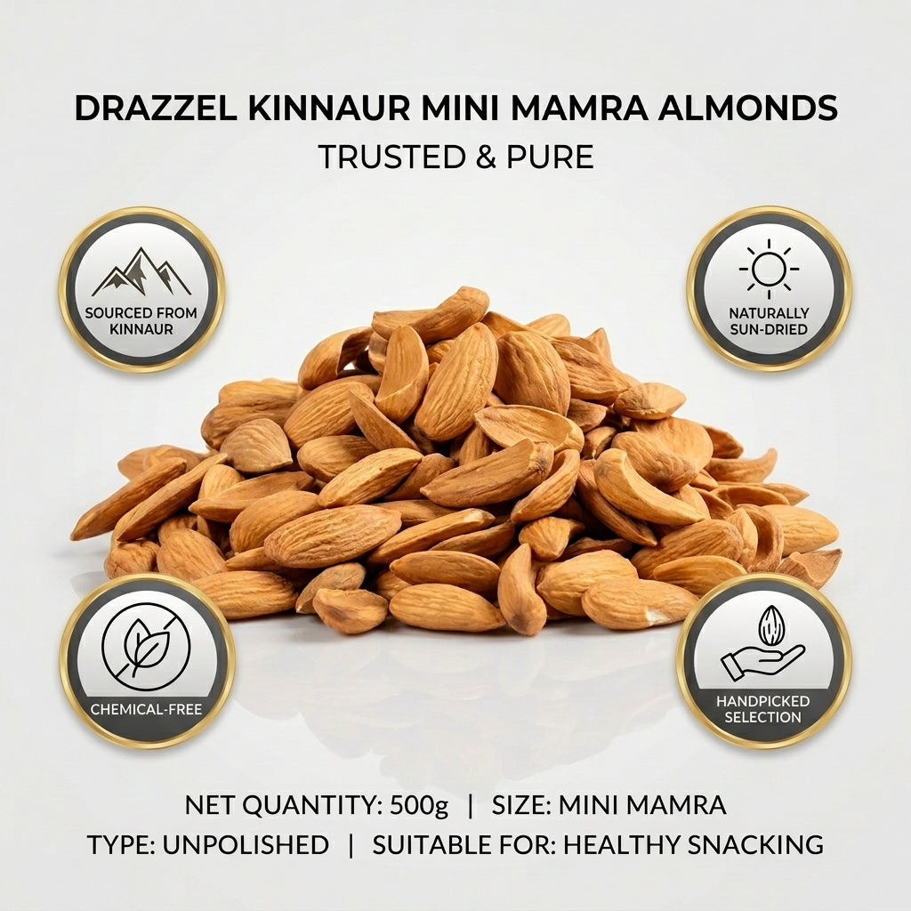 Kinnaur Mini Mamra almonds