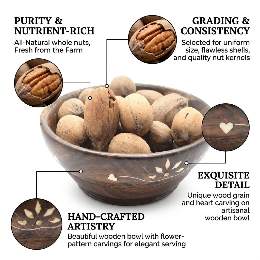 Drazzel Pecan Nuts(with shell)