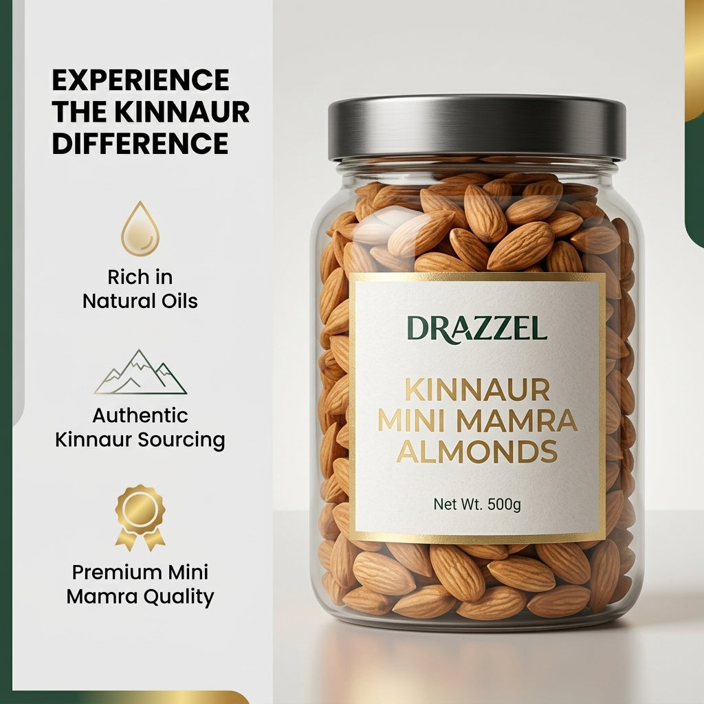Kinnaur Mini Mamra almonds