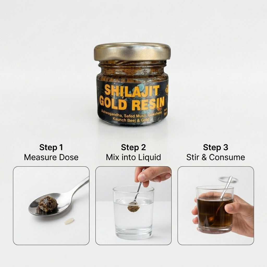 Drazzel Shilajit Gold Resin