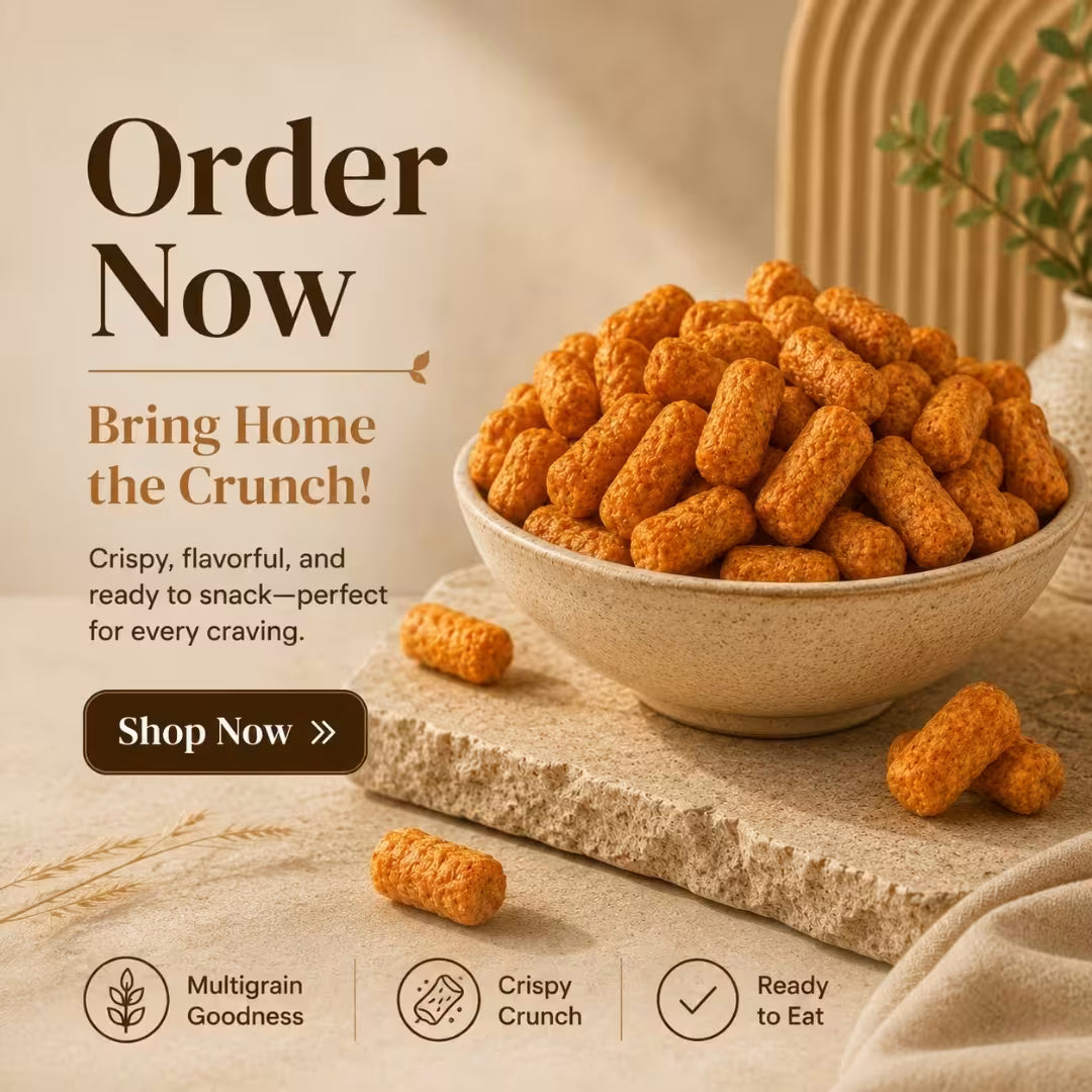 Multigrain Puffs – Punjabi Masala
