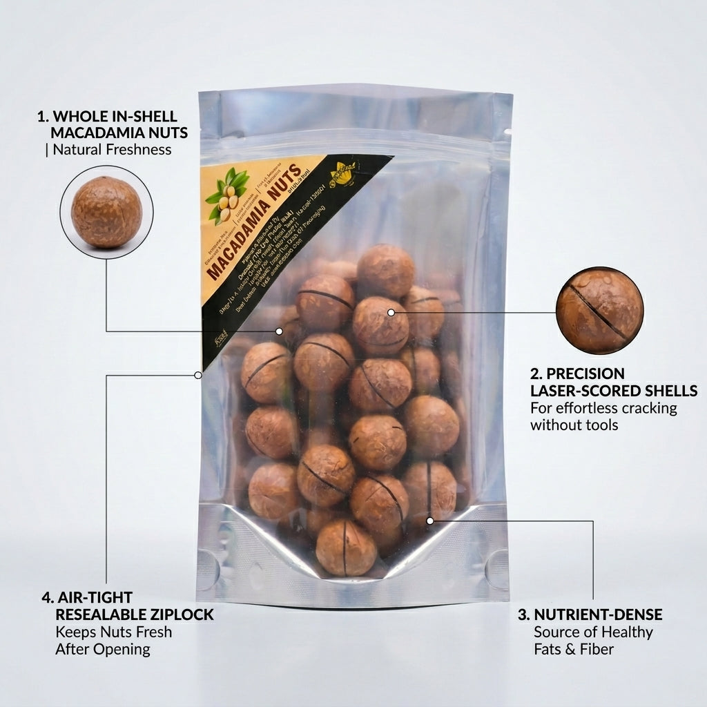 Drazzel Macadamia Nuts with shell