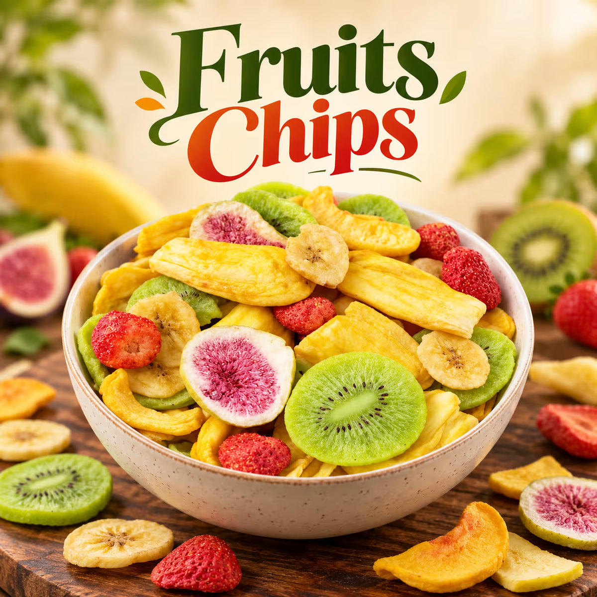 Raw Fruits Chips