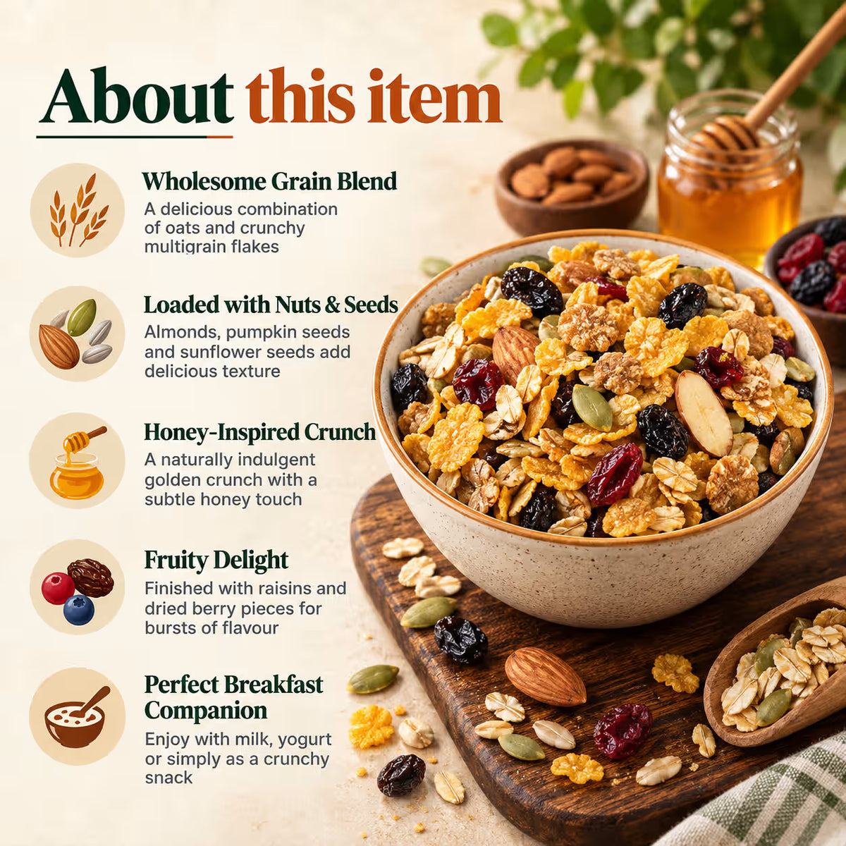 Honey Dip Muesli