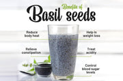 Basil Seeds - Drazzel(The Dry Fruits Hub)