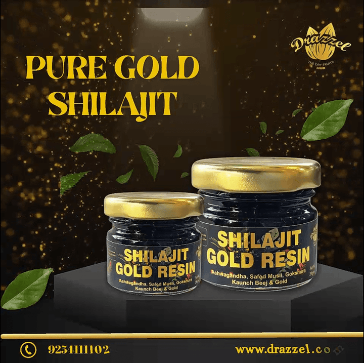 Gold Shilajit - Drazzel(The Dry Fruits Hub)