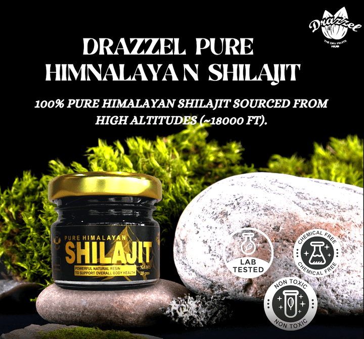 Pure Himalayan Shilajit - Drazzel(The Dry Fruits Hub)